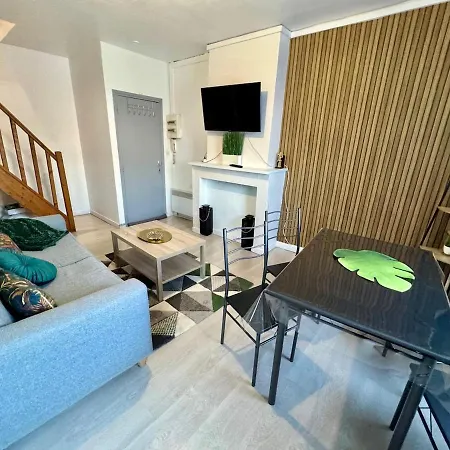 Duplex Tropical Chic - Clim & Check-in Autonome Denain