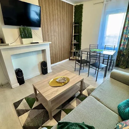 Duplex Tropical Chic - Clim & Check-in Autonome Lejlighed Denain